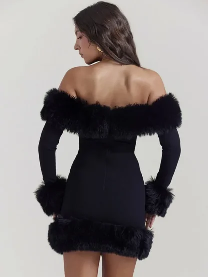 Chic Off Shoulder Spring Dress - Image 3